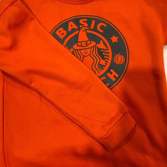 orange basic witch sweater - Picture 4 of 4